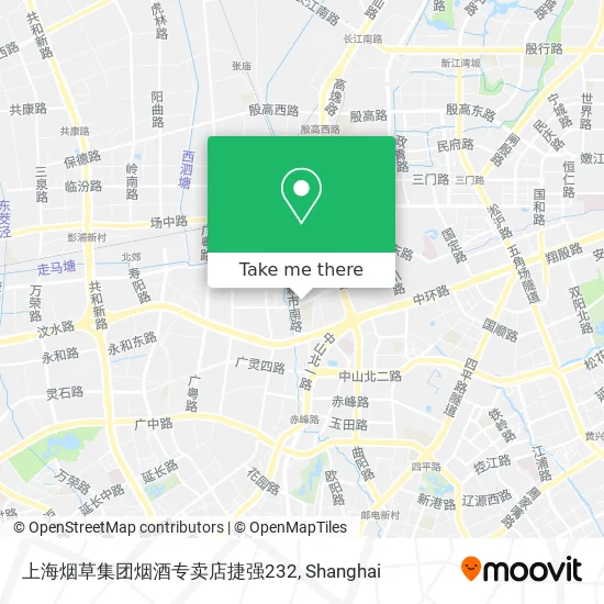 上海烟草集团烟酒专卖店捷强232 map