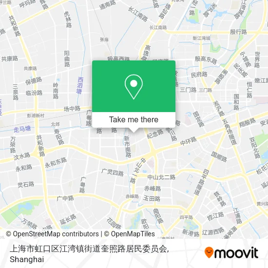 上海市虹口区江湾镇街道奎照路居民委员会 map