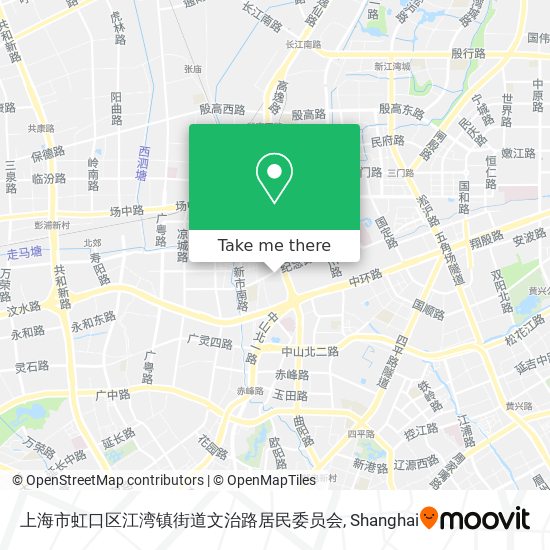 上海市虹口区江湾镇街道文治路居民委员会 map