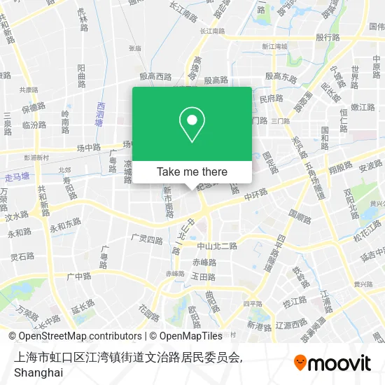 上海市虹口区江湾镇街道文治路居民委员会 map