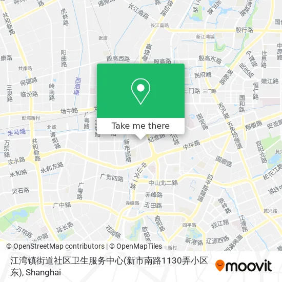 江湾镇街道社区卫生服务中心(新市南路1130弄小区东) map