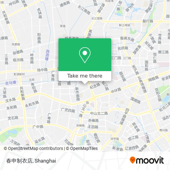 春申制衣店 map