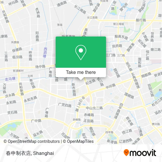 春申制衣店 map