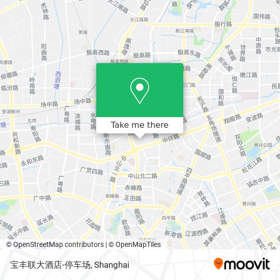 宝丰联大酒店-停车场 map
