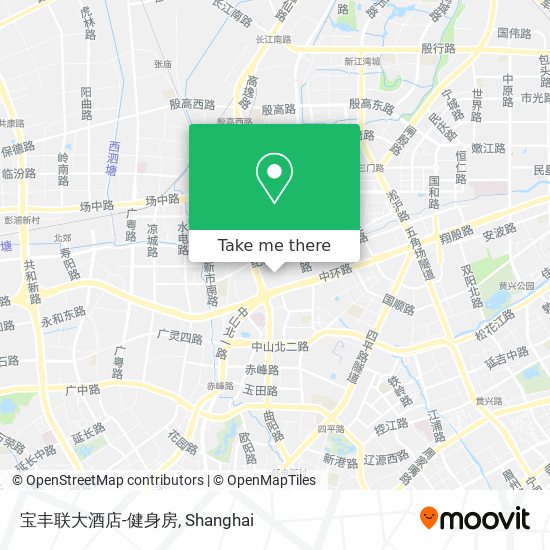 宝丰联大酒店-健身房 map