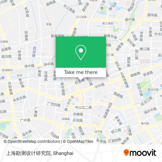 上海勘测设计研究院 map