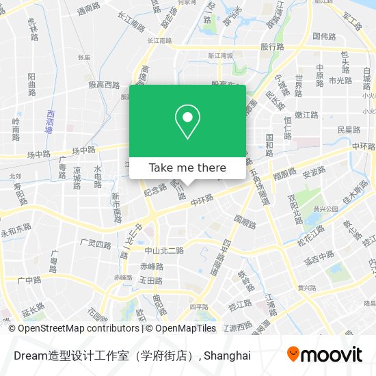 Dream造型设计工作室（学府街店） map