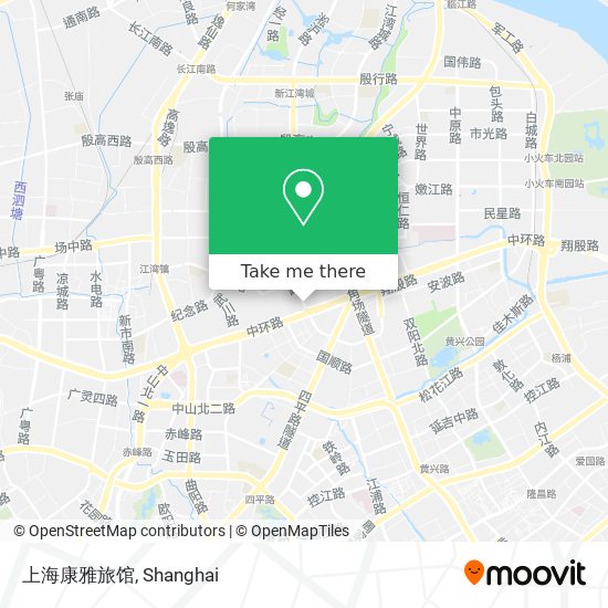 上海康雅旅馆 map