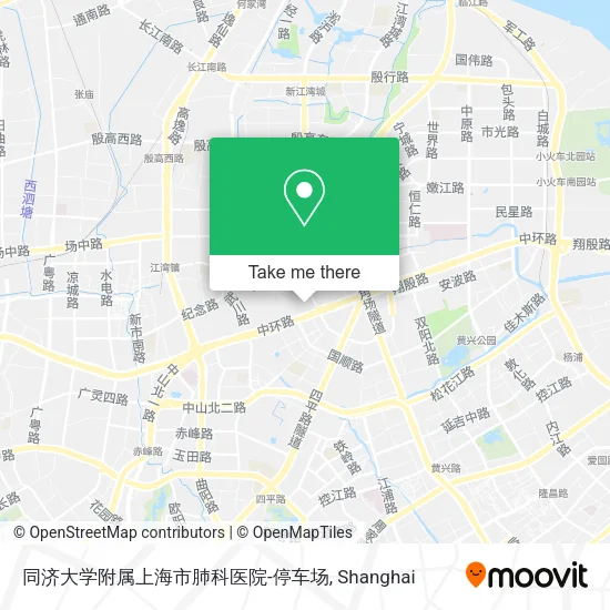 同济大学附属上海市肺科医院-停车场 map