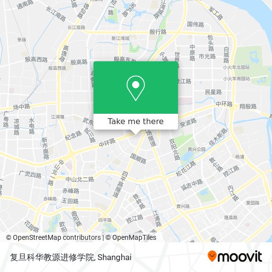 复旦科华教源进修学院 map
