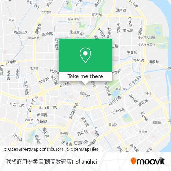 联想商用专卖店(颐高数码店) map