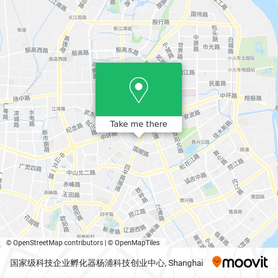 国家级科技企业孵化器杨浦科技创业中心 map