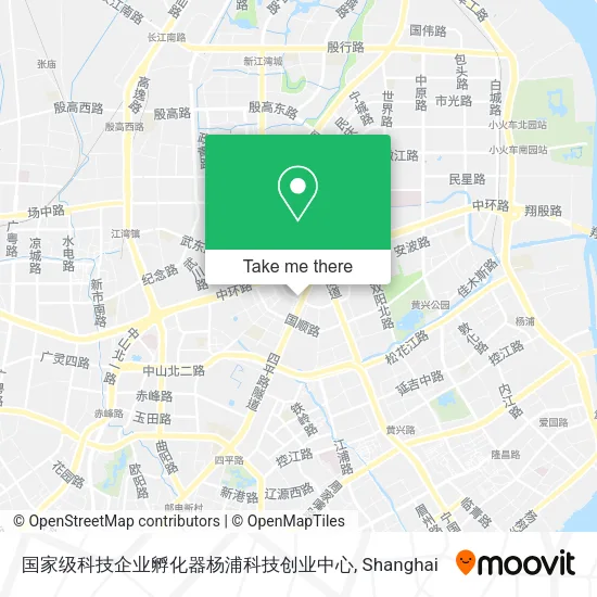 国家级科技企业孵化器杨浦科技创业中心 map