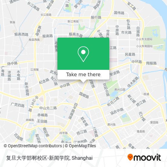 复旦大学邯郸校区-新闻学院 map