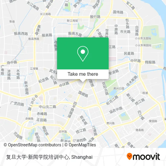 复旦大学-新闻学院培训中心 map