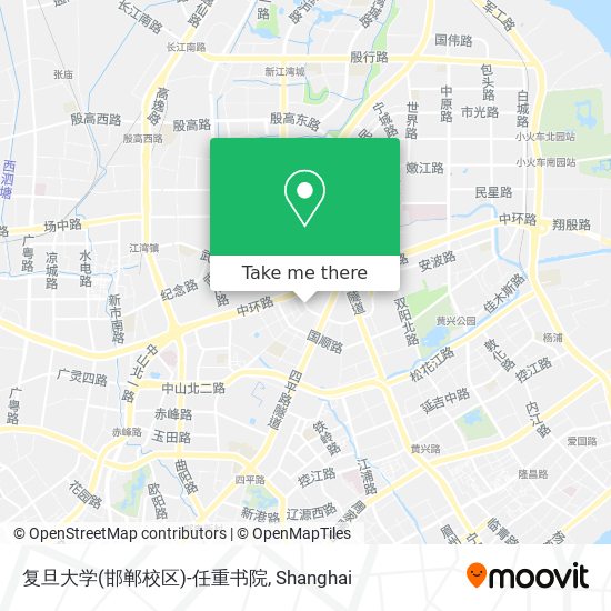 复旦大学(邯郸校区)-任重书院 map