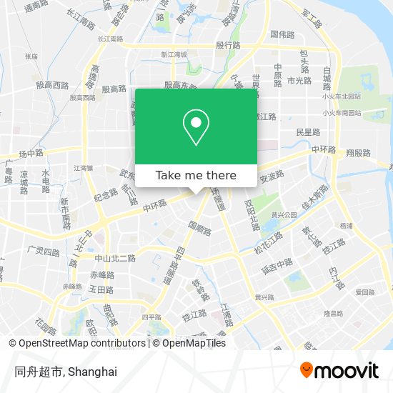 同舟超市 map