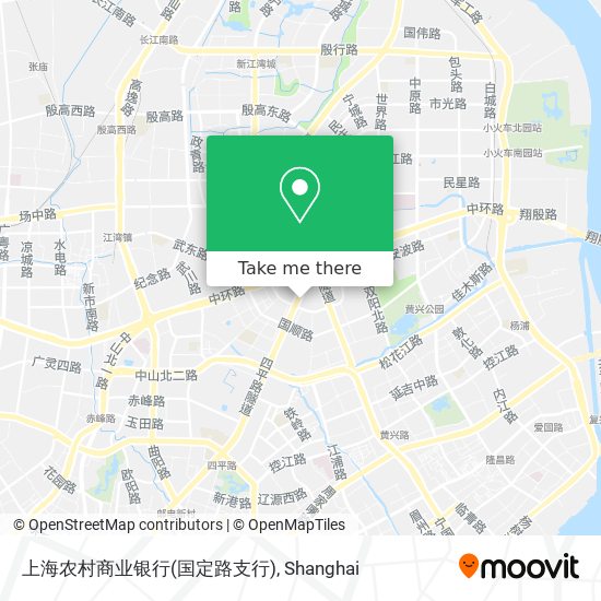 上海农村商业银行(国定路支行) map