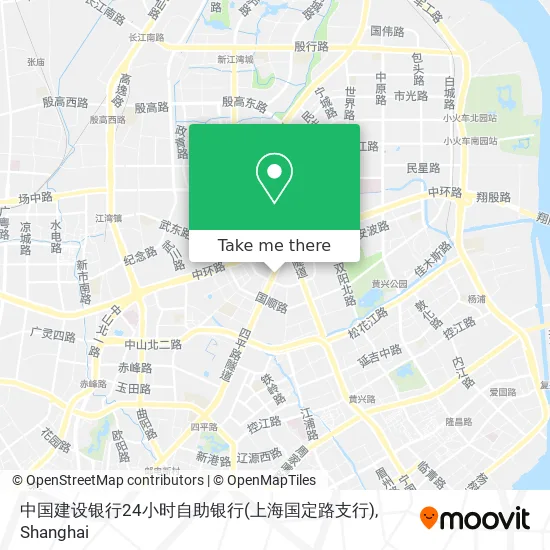 中国建设银行24小时自助银行(上海国定路支行) map