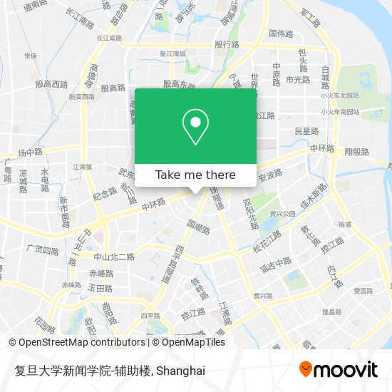 复旦大学新闻学院-辅助楼 map