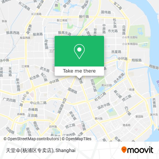 天堂伞(杨浦区专卖店) map
