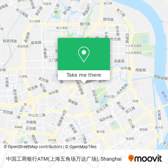 中国工商银行ATM(上海五角场万达广场) map