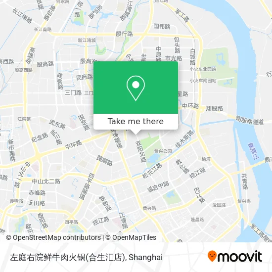 左庭右院鲜牛肉火锅(合生汇店) map