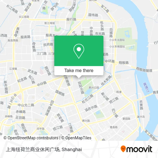 上海纽荷兰商业休闲广场 map