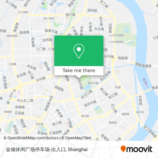 金储休闲广场停车场-出入口 map