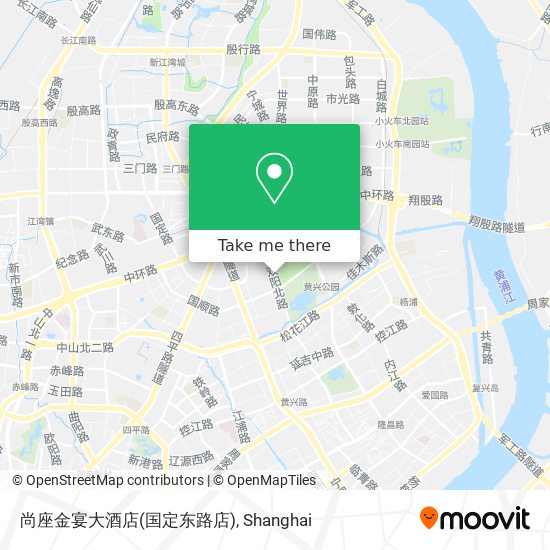 尚座金宴大酒店(国定东路店) map