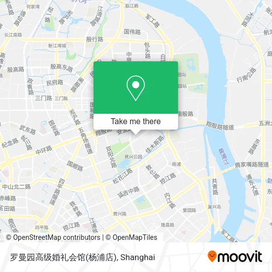 罗曼园高级婚礼会馆(杨浦店) map