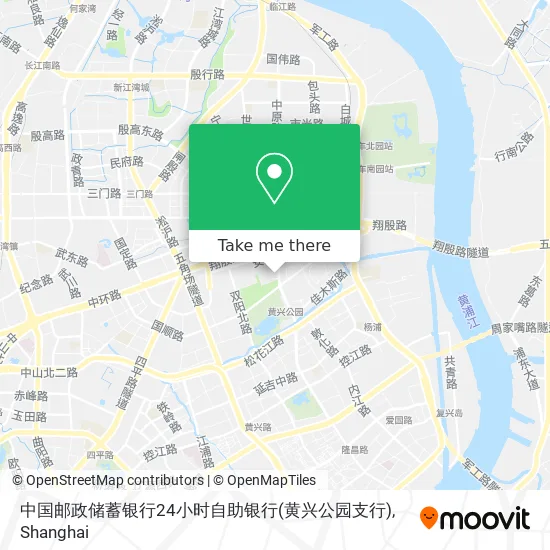 中国邮政储蓄银行24小时自助银行(黄兴公园支行) map