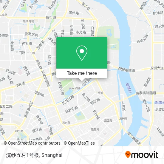 浣纱五村1号楼 map