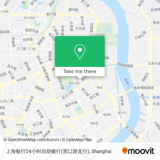 上海银行24小时自助银行(营口路支行) map
