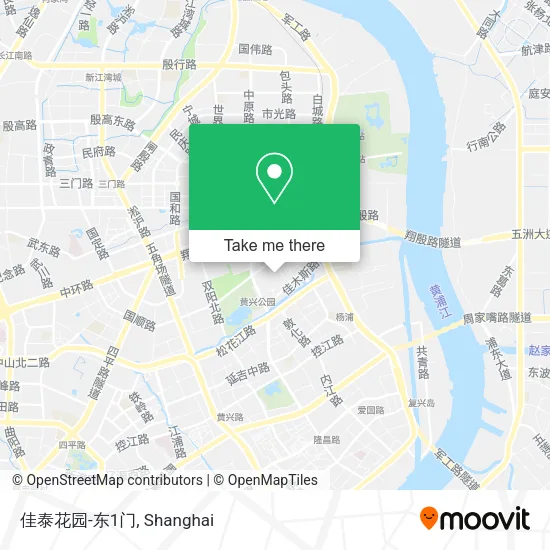 佳泰花园-东1门 map