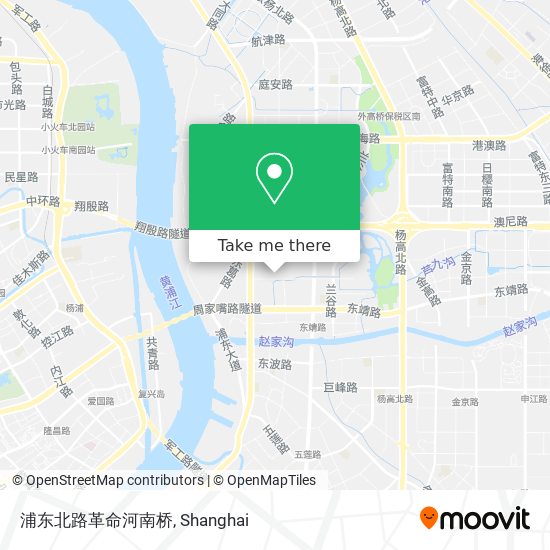 浦东北路革命河南桥 map