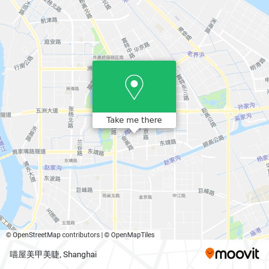 喵屋美甲美睫 map