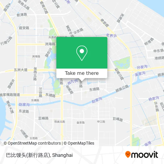 巴比馒头(新行路店) map