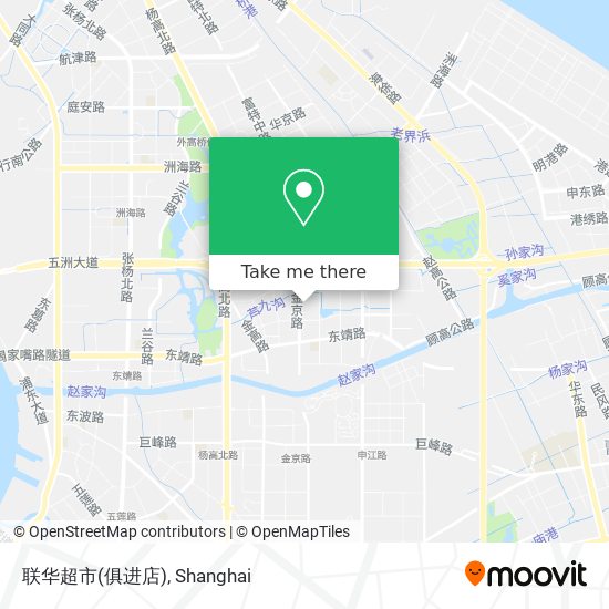 联华超市(俱进店) map