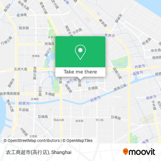 农工商超市(高行店) map