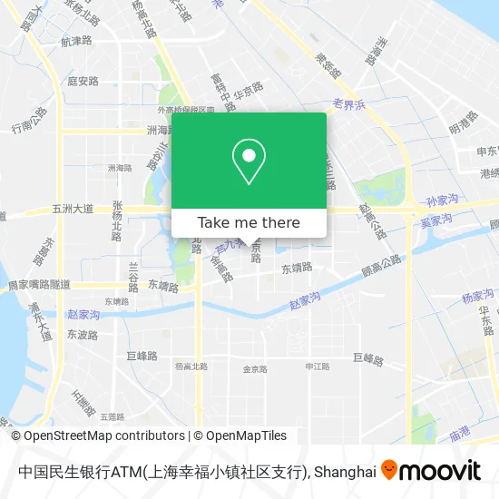 中国民生银行ATM(上海幸福小镇社区支行) map