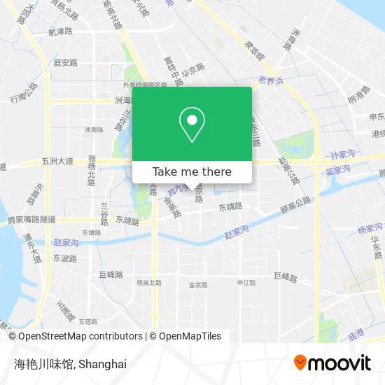 海艳川味馆 map
