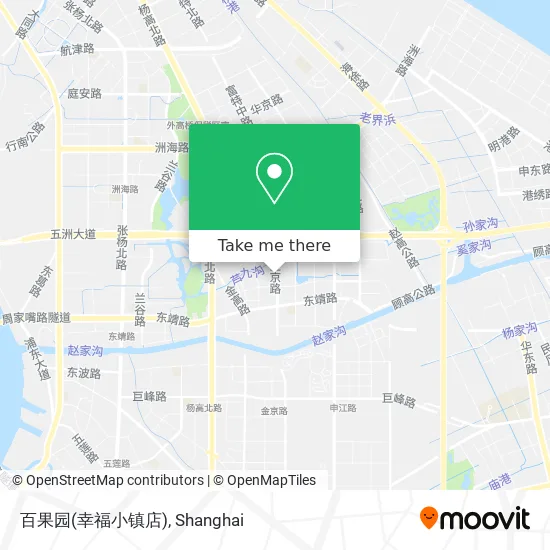 百果园(幸福小镇店) map