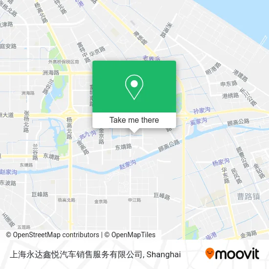 上海永达鑫悦汽车销售服务有限公司 map