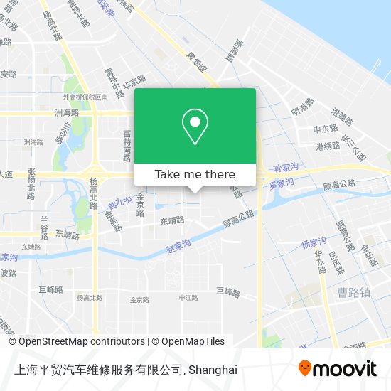上海平贸汽车维修服务有限公司 map