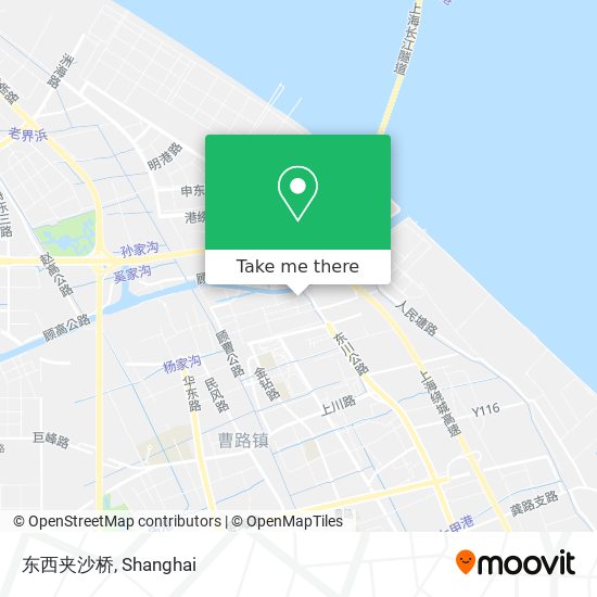 东西夹沙桥 map