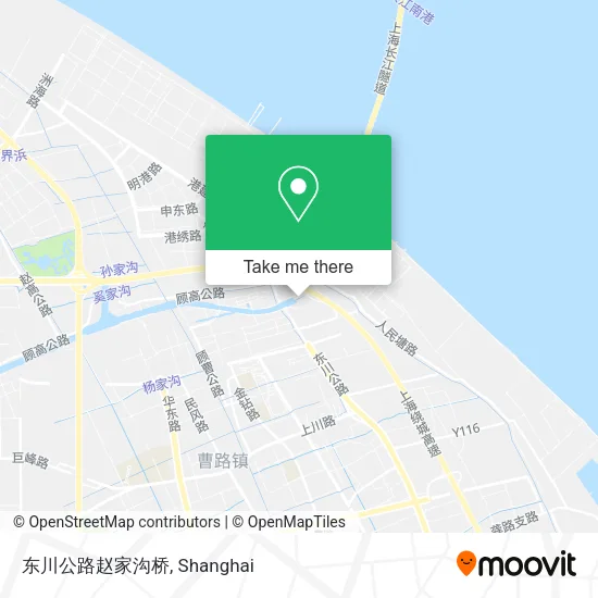 东川公路赵家沟桥 map