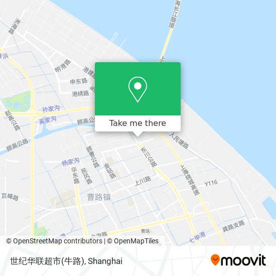 世纪华联超市(牛路) map