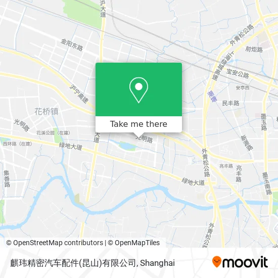 麒玮精密汽车配件(昆山)有限公司 map