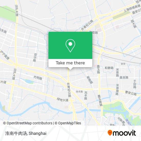 淮南牛肉汤 map
